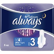 ALWAYS Pad Ultra Platinum Super 6 pcs - Sanitary Pads