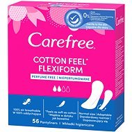 CAREFREE Cotton Flexiform 56 pcs - Panty Liners