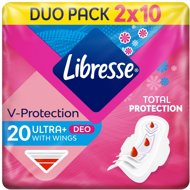 LIBRESSE Ultra Normal Wing Deo Fresh 2×10 pcs - Sanitary Pads