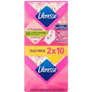 LIBRESSE Ultra Normal Wing Aloe 2×10 pcs - Sanitary Pads