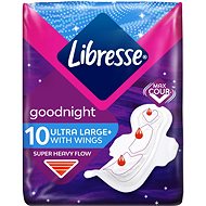 LIBRESSE Ultra GoodNight Wing 10 pcs - Sanitary Pads