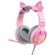 Havit Gamenote H2233d RGB, kočičí uši, růžové - Gaming Headphones