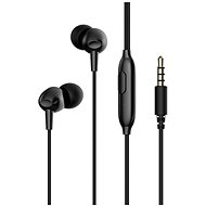 E48P with microphone, black - Headphones