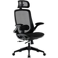 HAWAJ Chief Premium with headrest, black - Office Chair