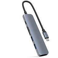 HyperDrive BAR 6-in-1 USB-C Hub for iPad Pro, MacBook Pro / Air, Grey - Port Replicator