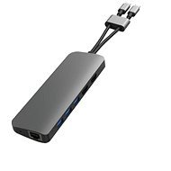 HyperDrive VIPER 10 in 2 USB-C Hub, Grey - Port Replicator