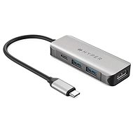 HyperDrive 4v1 USB-C Hub, stříbrný - Docking Station