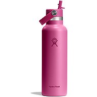 Hydro Flask Stainless Steel Thermal Bottle Standard Mouth Straw Cap 621 ml Reef - Thermos