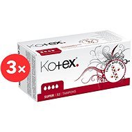 KOTEX Super 3 × 32 pcs - Tampons