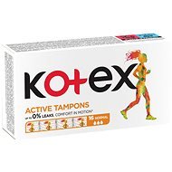 KOTEX Tampons Active 16 Normal - Tampóny