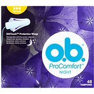 O.B. ProComfort Night Normal Tampons 48 ks - Tampóny