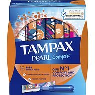 TAMPAX Pearl Compak Super Plus 16 pcs - Tampons