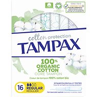 TAMPAX Cotton Protection Regular 16 pcs - Tampons