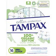 TAMPAX Cotton Protection Super 16 db - Tampon