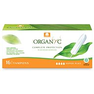 ORGANYC Organic Menstrual Tampons SUPER PLUS 16 pcs - Tampons