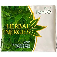 TIANDE night menstrual pads with phytomembrane energy of herbs 8 pcs - Sanitary Pads