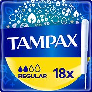 TAMPAX Regular tampons with paper applicator 18 pcs - Tampons