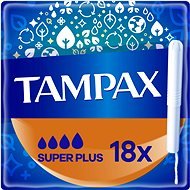 TAMPAX Super Plus Tampon papír applikátorral 18 db - Tampon