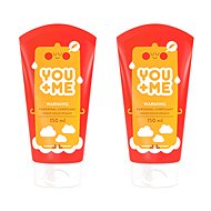 YOU ME Warming with pleasant warming effect, 2×150 ml - Gel Lubricant