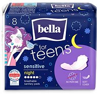 BELLA For Teens Sensitive Night 8 pcs - Sanitary Pads