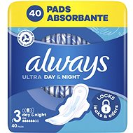 ALWAYS Ultra Day & Night 40 pcs - Sanitary Pads