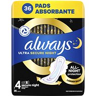 ALWAYS Ultra Secure Night 36 pcs - Sanitary Pads