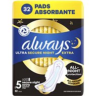 ALWAYS Ultra Secure Night Extra 32 pcs - Sanitary Pads