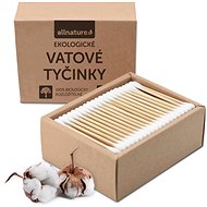 ALLNATURE Organic cotton buds 200 pcs - Cotton Swabs 