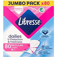 LIBRESSE Dailies Fresh & Protect Regular 80 pcs - Panty Liners