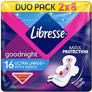 LIBRESSE Ultra Large+ Goodnight 2 × 8 pcs - Sanitary Pads