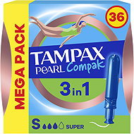 TAMPAX Compak Pear Super with applicator 36 pcs - Tampons