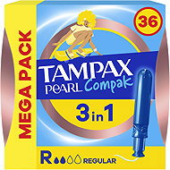 TAMPAX Compak Pear Regular with applicator 36 pcs - Tampons