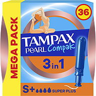 TAMPAX Compak Pear Super Plus with applicator 36 pcs - Tampons