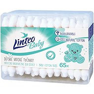 LINTEO Baby Cotton Buds 65pcs - Cotton Swabs 
