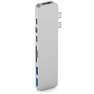 HyperDrive PRO USB-C Hub pre MacBook Pro – Strieborný - Replikátor portov