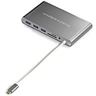 HyperDrive Ultimate USB-C Hub – Space Gray - USB hub