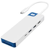 HyperDrive Flex 8 Port USB-C Hub, modrý - USB Hub