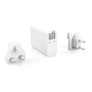 HyperJuice 100W GaN Charging Adapter with 2x USB-C and 2xUSB 3.0 including Travel Reducers - USB Adapter