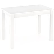 Rozkládací stôl SIMO, 110 – 138 × 60 cm, biely - Jedálenský stôl