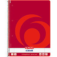 HERLITZ A4 80 sheets, square, 70 g/m2 - Notepad
