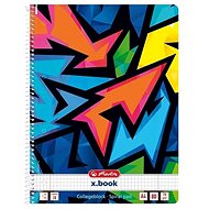Spiral A4 80 sheets square Neon - Notepad