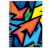 Spiral A6 200 sheets square Neon - Notepad