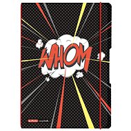 HERLITZ A4 40 sheets square + 40 sheets line Comic - Notepad
