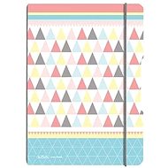 HERLITZ A4 40 listů čtvereček + 40 listů linka Graphic - Notepad