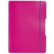 HERLITZ A5 40 listů čtvereček tm.růžový - Notepad