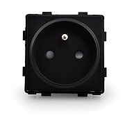 Glasense modul zásuvka Graphenium Black - Zásuvka