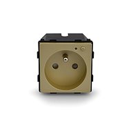 Glasense module socket Champagnium Gold WiFi - Smart Socket