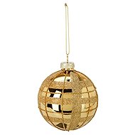 Colmore by Diga Christmas ornament - golden stripes about 8 cm - Christmas Ornaments