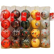 CHRISTMAS INSPIRATION Christmas decorations - Micky and friends, brown, 4 pcs - Christmas Ornaments