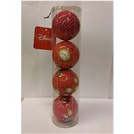 CHRISTMAS INSPIRATION Christmas decorations - Alice in Wonderland, pink, 4 pcs - Christmas Ornaments